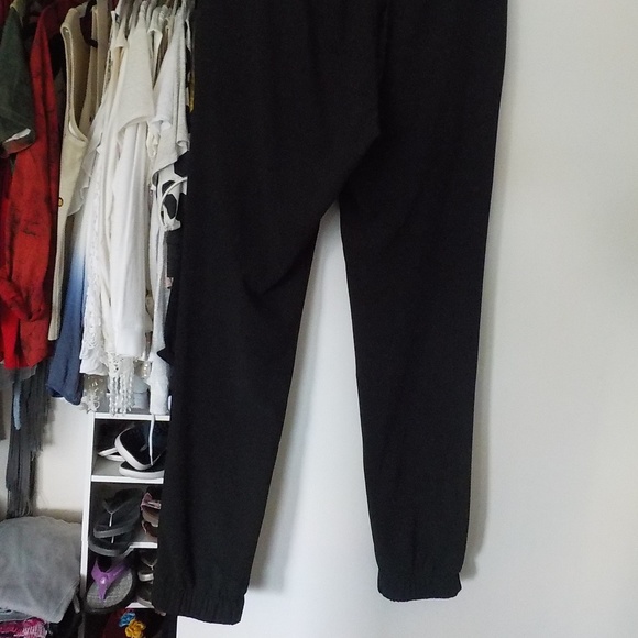 BLACK ZIP POCKET PANTS - Picture 5 of 11